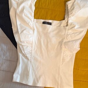 Elegant White Women's Top